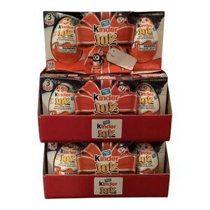 Kinder Joy Holiday Toys 36 Sealed Surprise Toy Eggs Toy Only BB 6/25